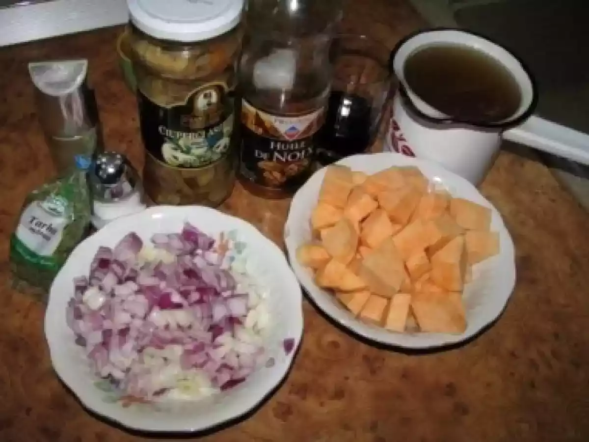 Ghiveci cu ciuperci si cartofi dulci - poza 2