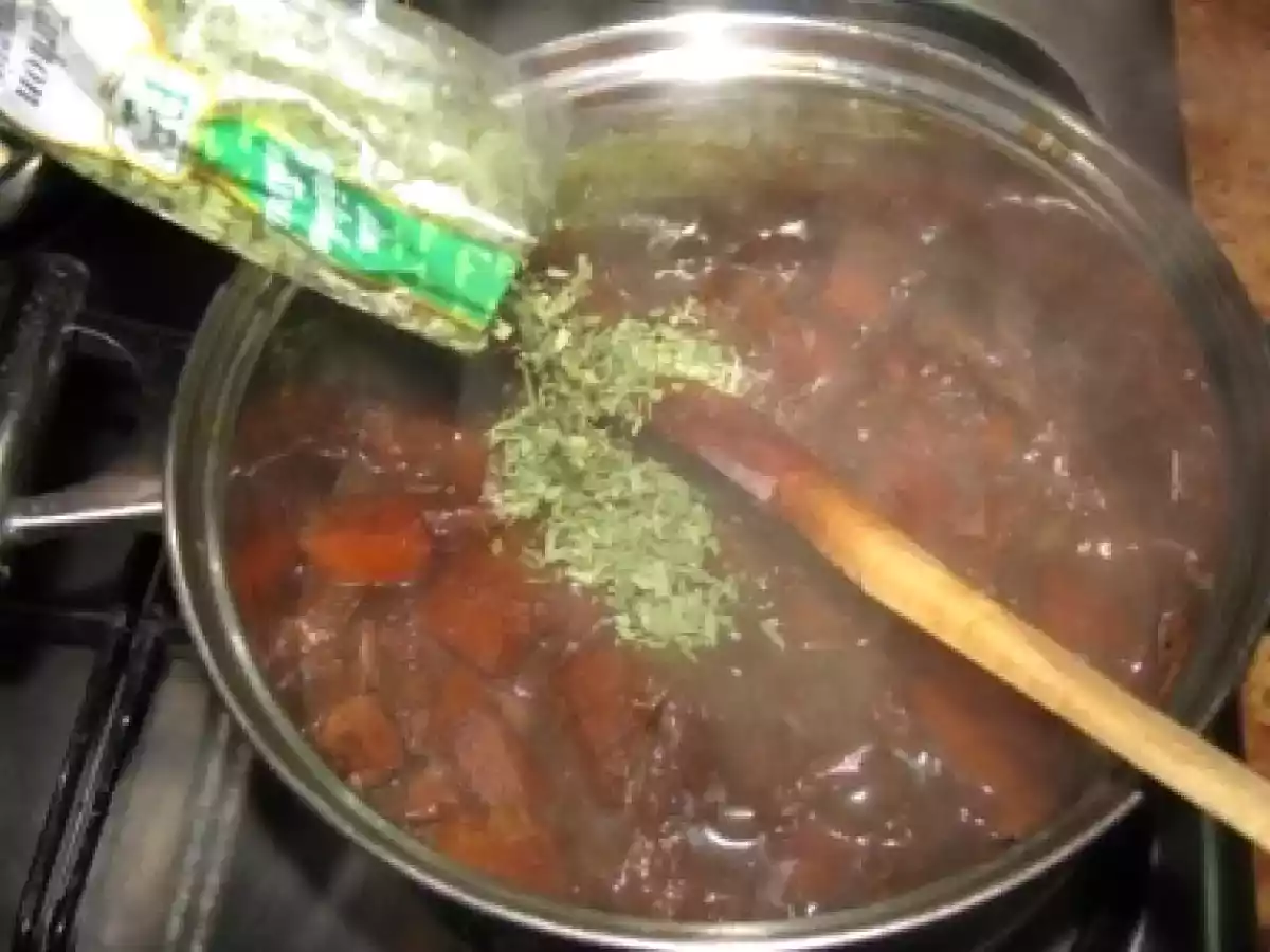 Ghiveci cu ciuperci si cartofi dulci - poza 8