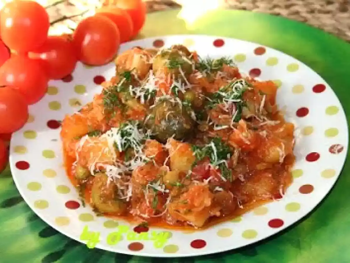 Ghiveci de legume gatit in vase zepter