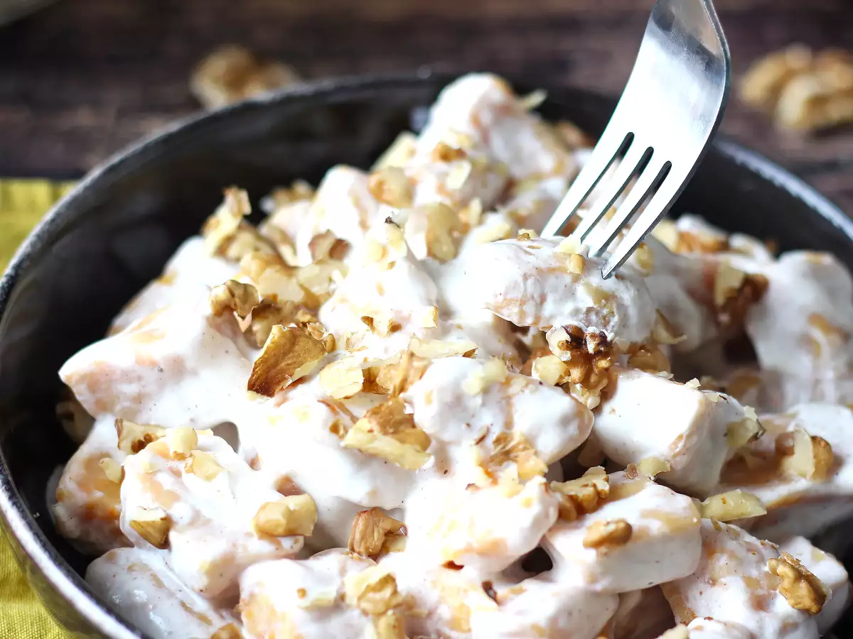 Gnocchi cremoși de dovleac cu Philadelphia și nuci crocante - poza 5