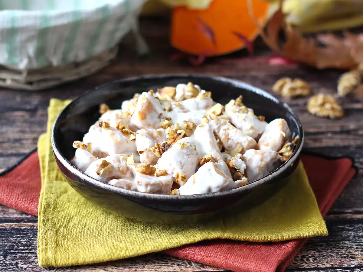 Gnocchi cremoși de dovleac cu Philadelphia și nuci crocante - poza 6