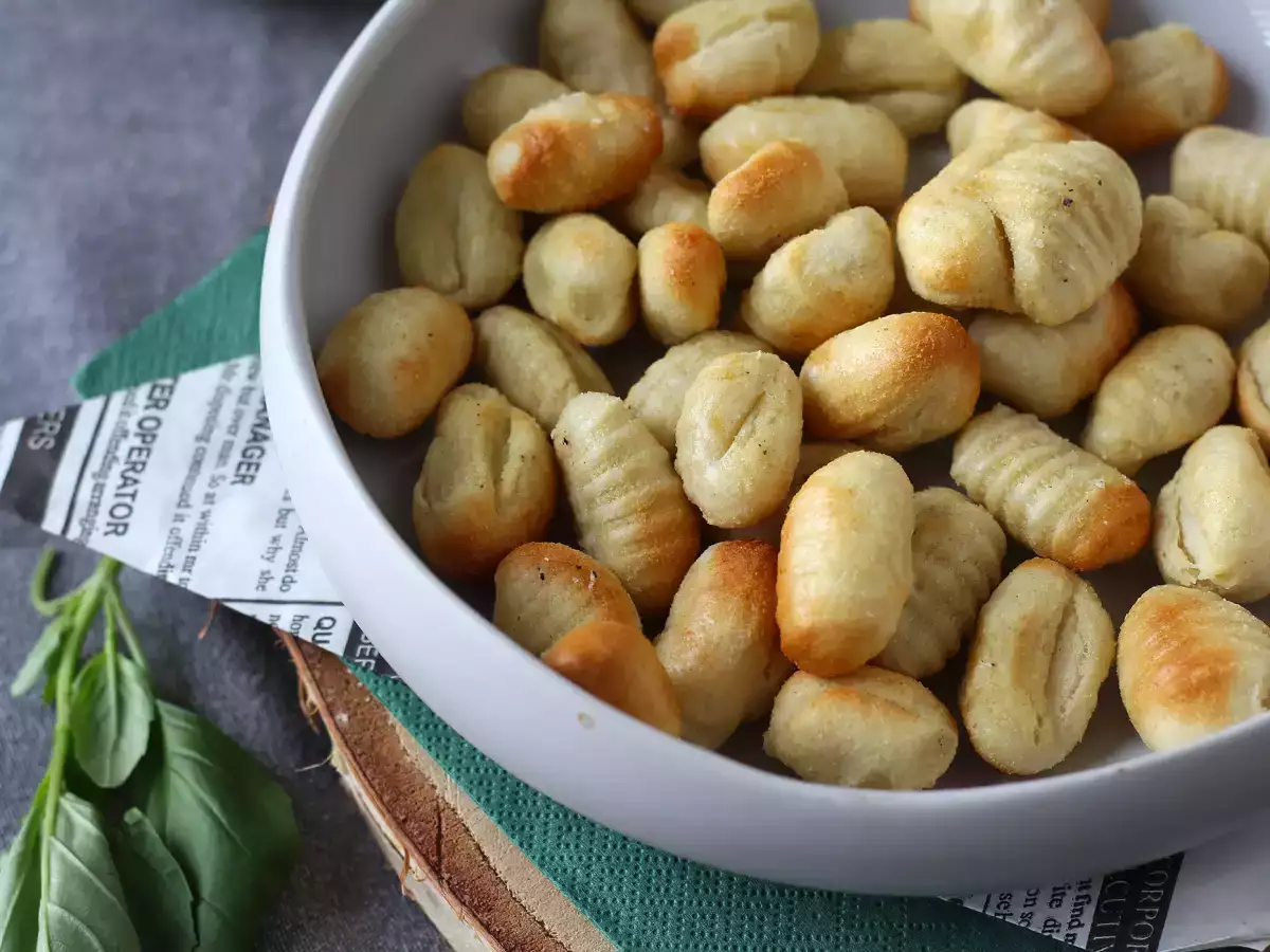 Gnocchi crocanți la Air fryer gata în 10 minute! - poza 2