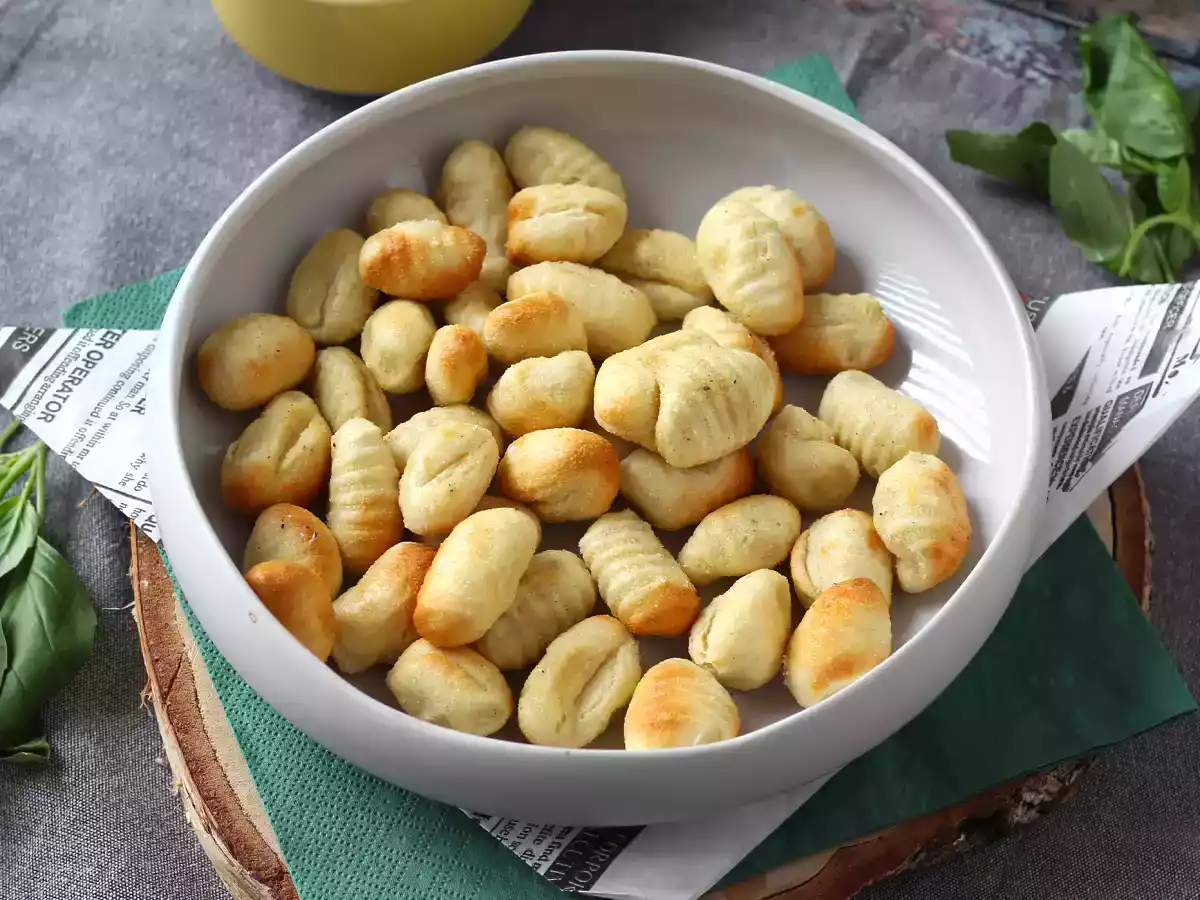 Gnocchi crocanți la Air fryer gata în 10 minute! - poza 5