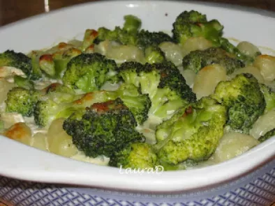 Gnocchi cu broccoli si branza albastra, poza 7