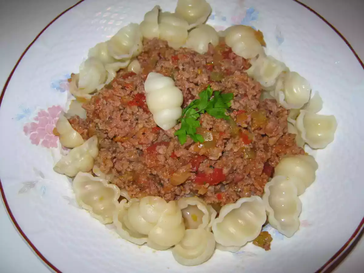 Gnocchi cu sos bolognez - poza 3