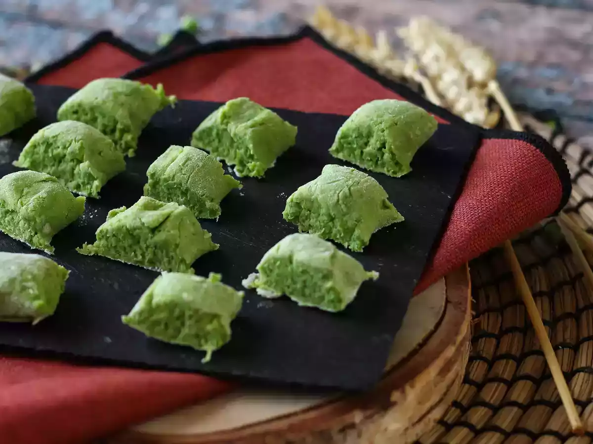 Gnocchi de mazăre fără ouă: gata în cel mai scurt timp!