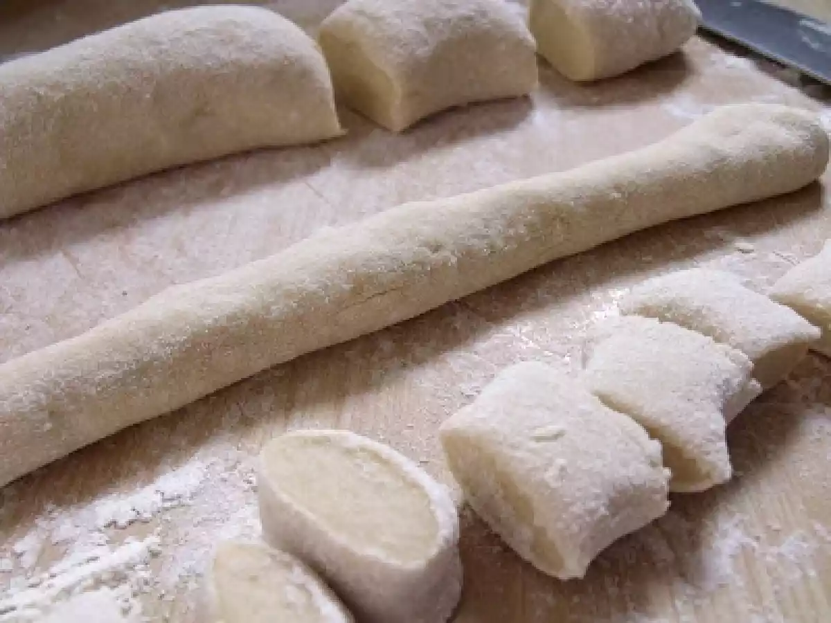 Gnocchi di patate (homemade ) - poza 6