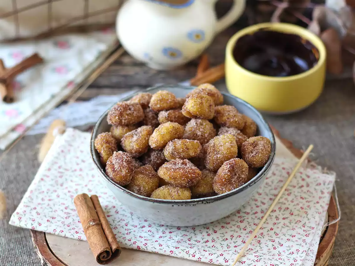 Gnocchi la airfryer: o rețetă de desert cu scorțișoară! - poza 2