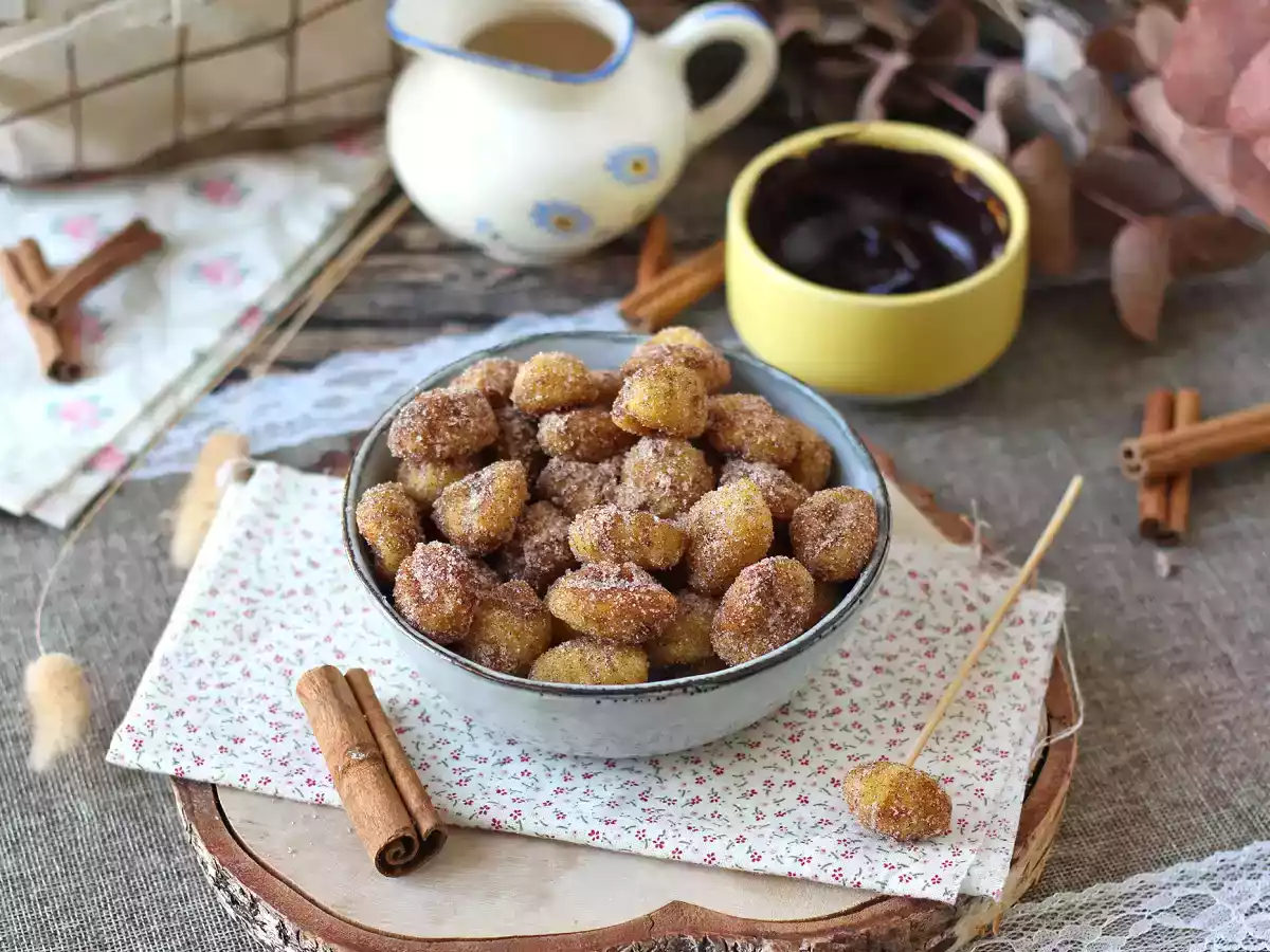 Gnocchi la airfryer: o rețetă de desert cu scorțișoară! - poza 4