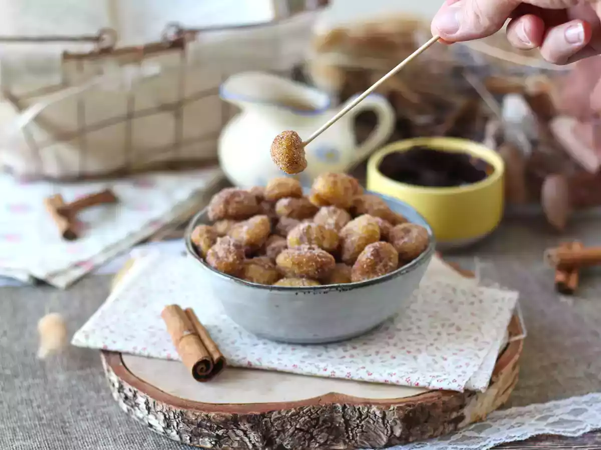 Gnocchi la airfryer: o rețetă de desert cu scorțișoară! - poza 5