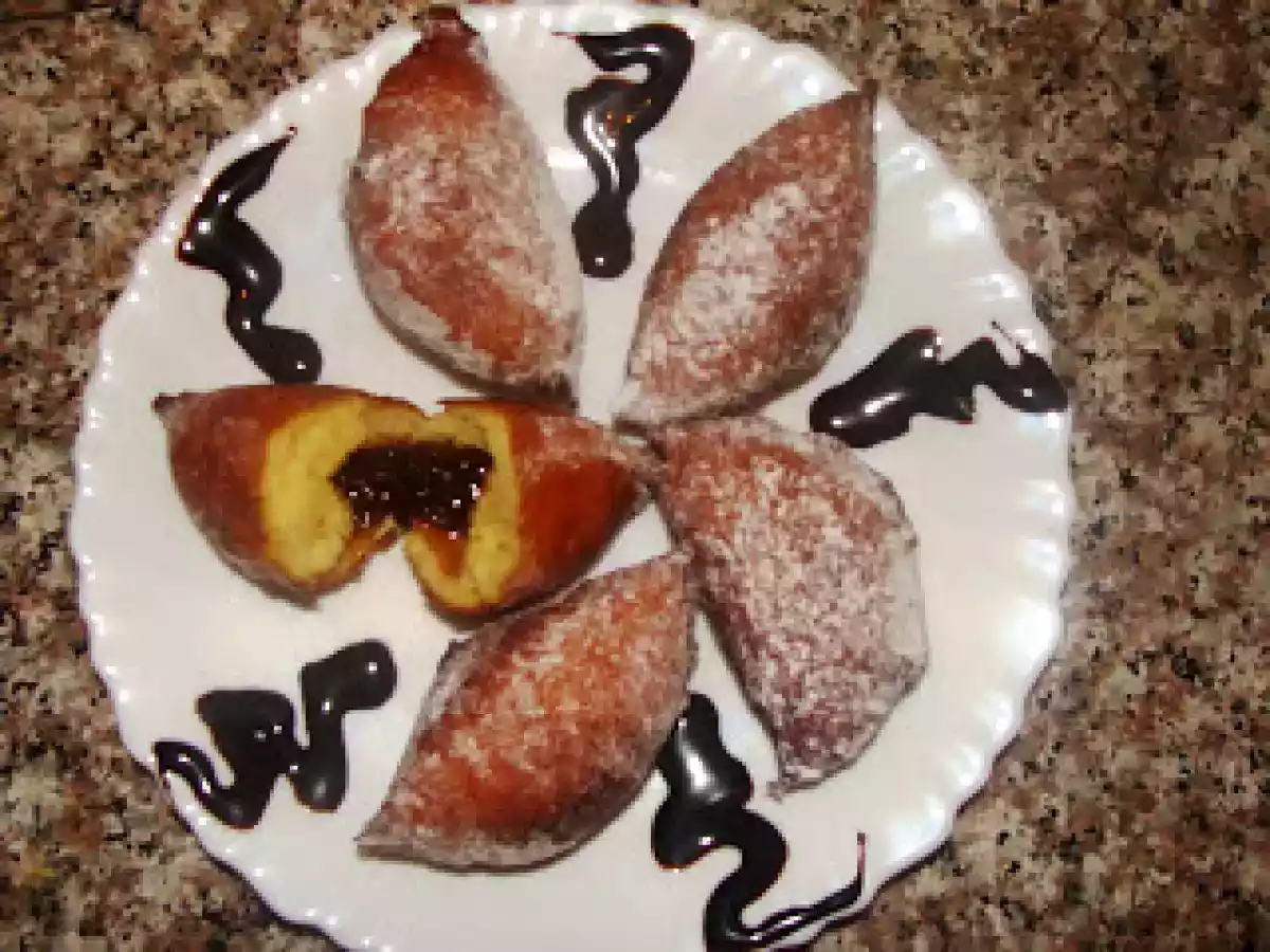 Gogosi de cozonac cu dulceata (Crafle) - poza 12