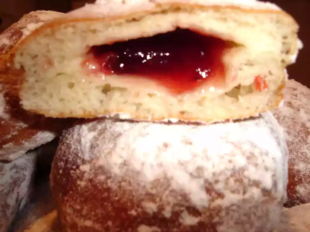 Gogosi umplute cu gem si nuttela - poza 13