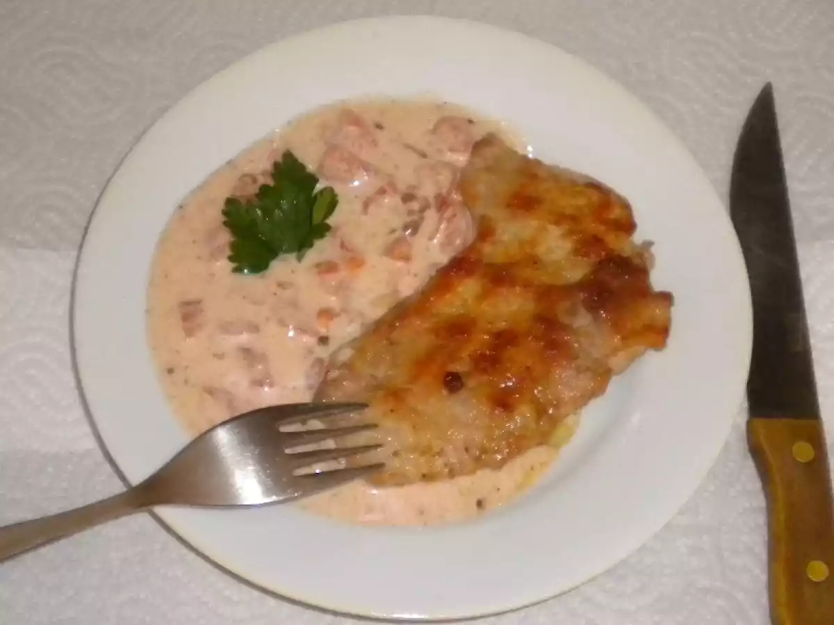 Gratar de porc cu sos tango