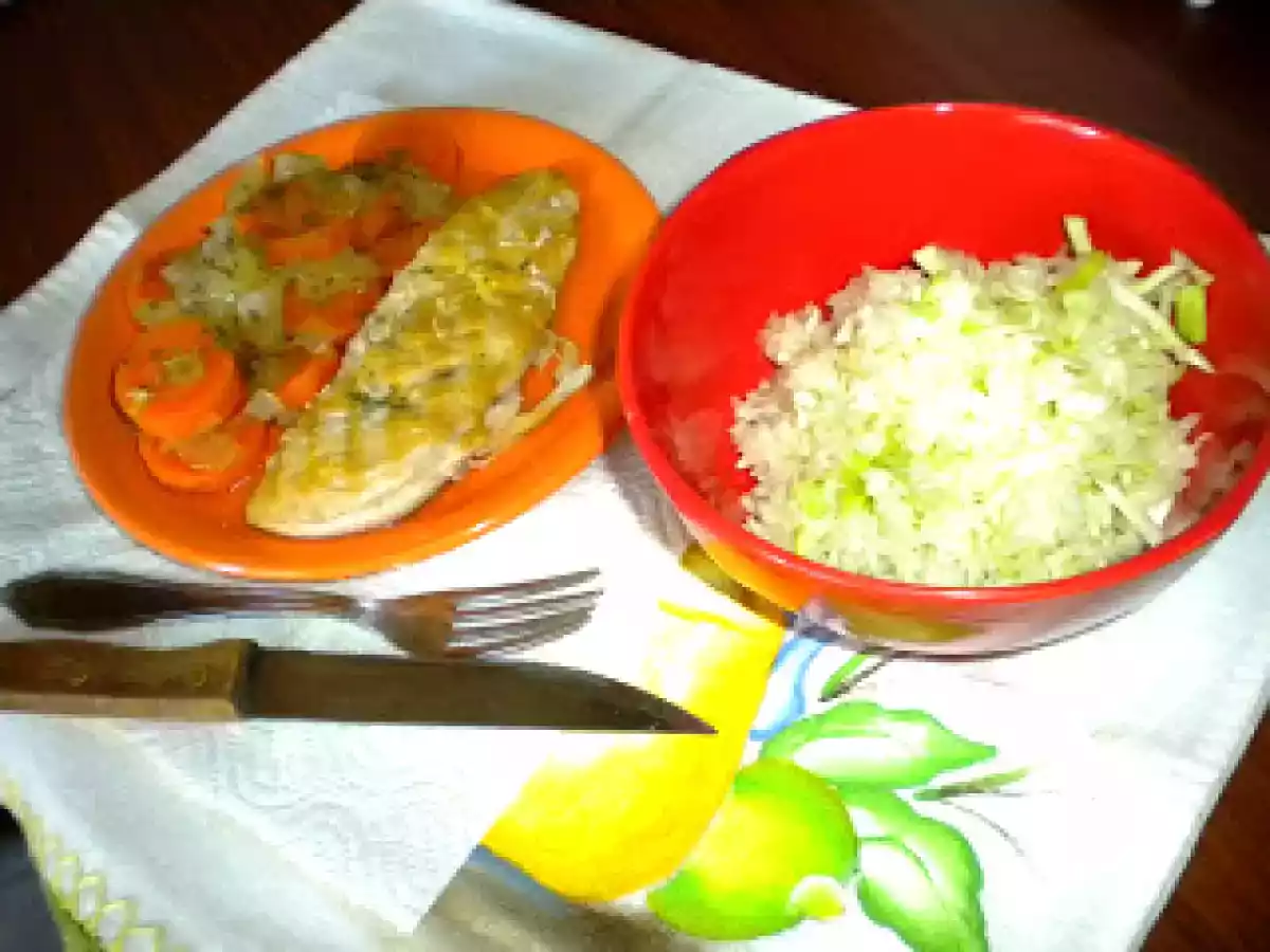 Gratar de pui cu sote de morcovi - poza 3