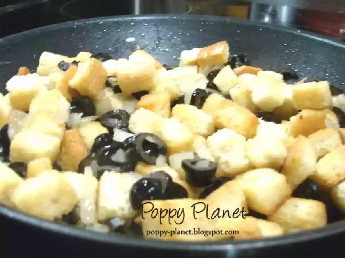 Gratin de cartofi si somon afumat cu masline - poza 5