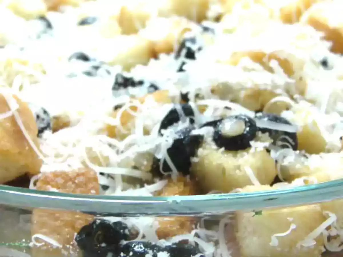 Gratin de cartofi si somon afumat cu masline - poza 8