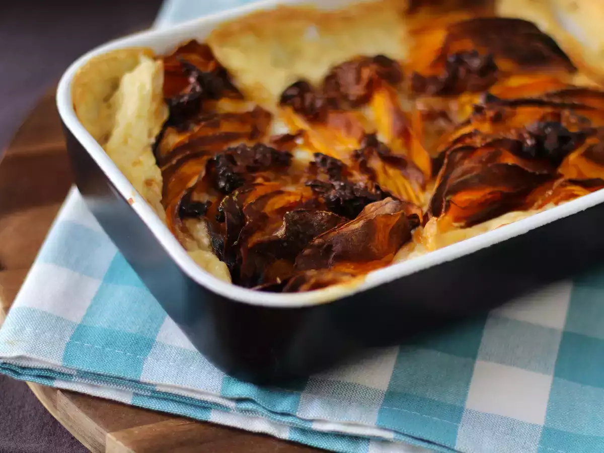 Gratin de dovleac plăcintar preparat la Air Fryer, în stil dauphinois - poza 2