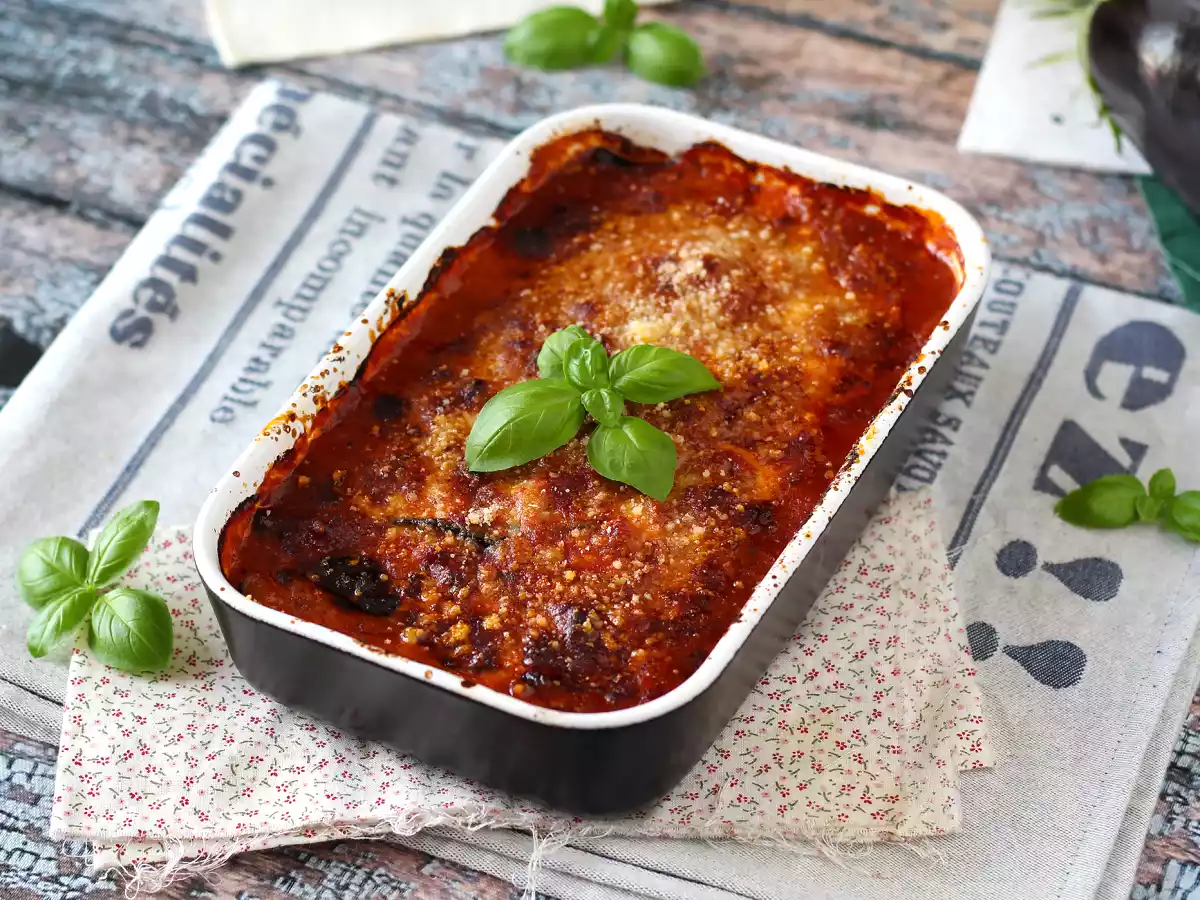 Gratin de vinete cu parmezan-Parmigiana - poza 5
