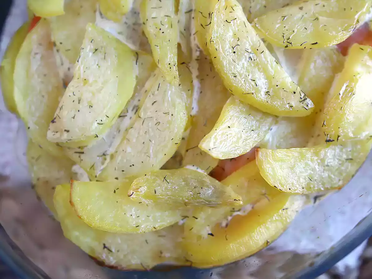 Gratin irezistibil cu cartofi si somon fumé! - poza 2