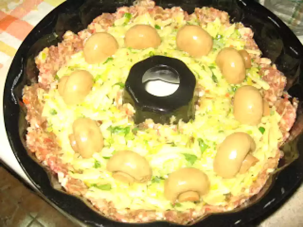 Guguluf aperitiv din carne tocata - poza 3