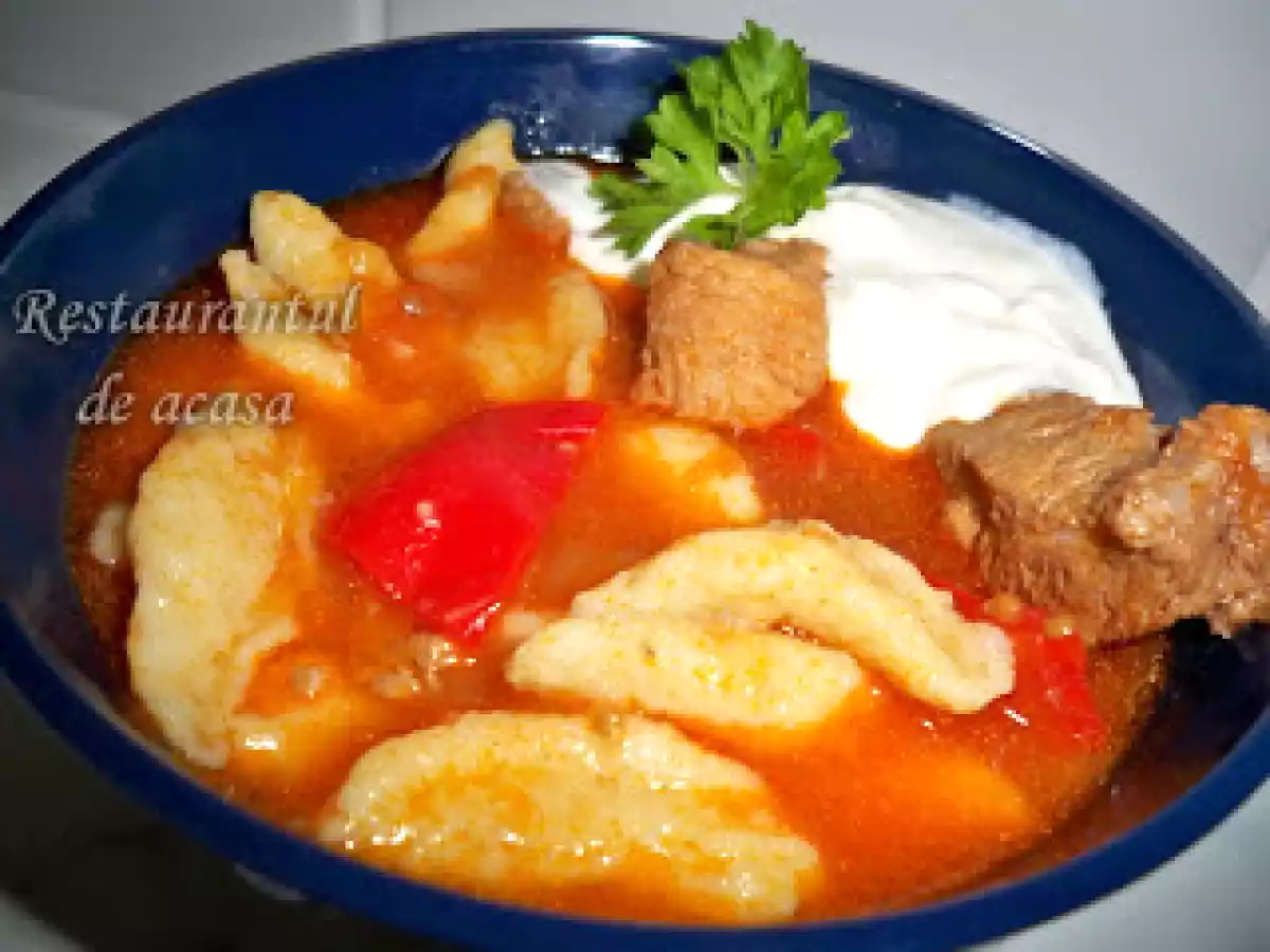 Gulas cu galuste - poza 2