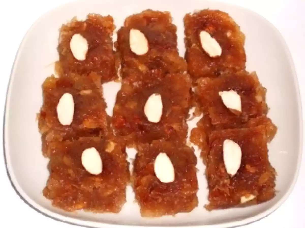 Halva indiana de mere