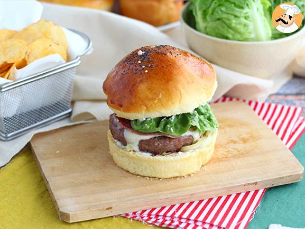 Hamburger cu raclette