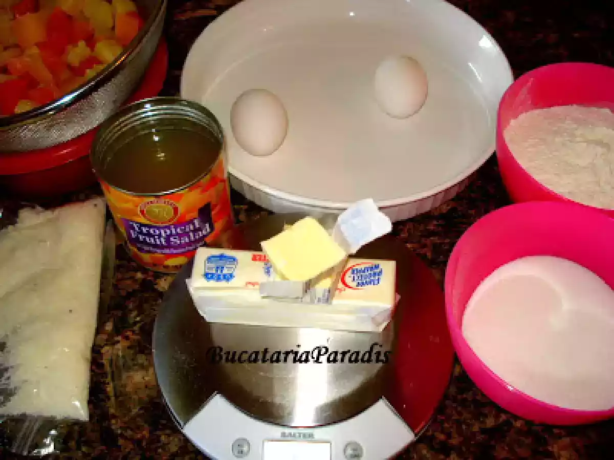 HAWAII CAKE (PRAJITURA HAWAII) - poza 3