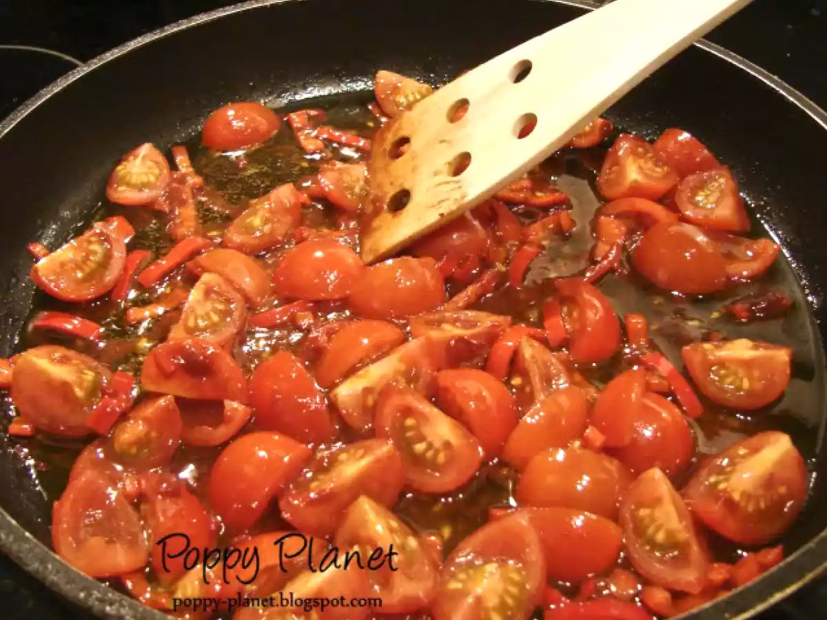 Homari cu chilli, busuioc si paste - poza 5