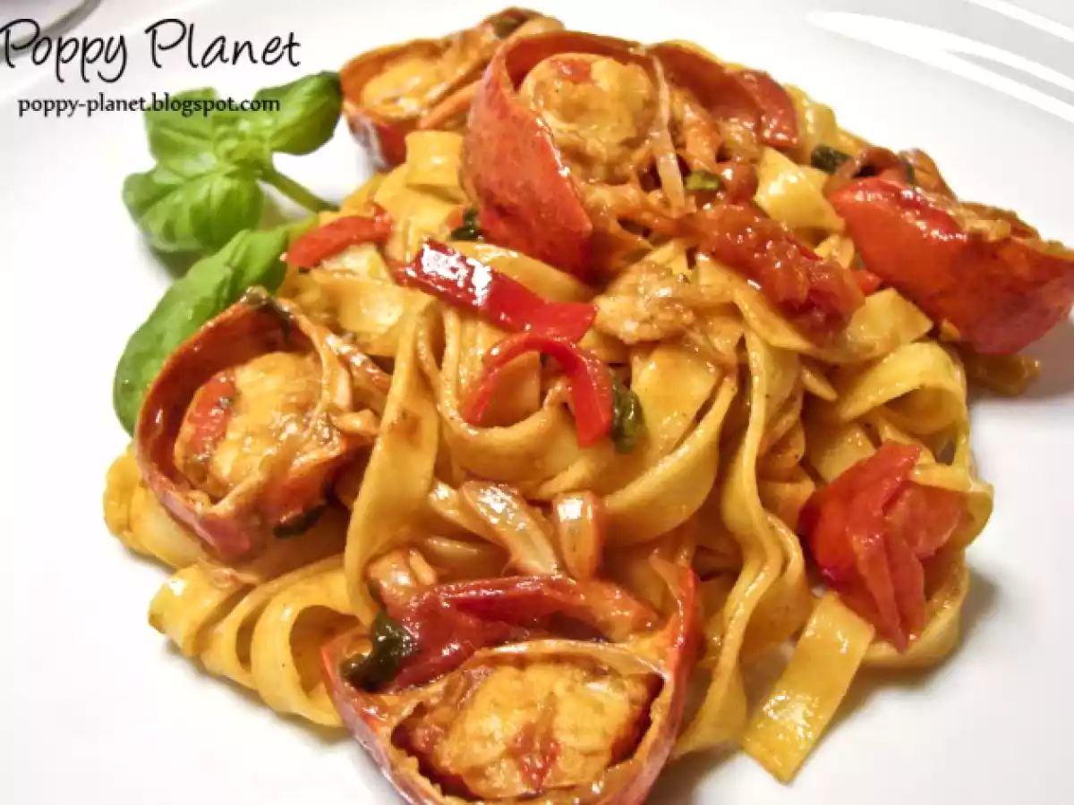 Homari cu chilli, busuioc si paste - poza 9