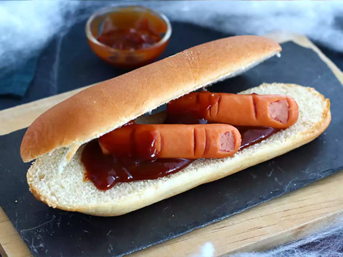 Hot dog de Halloween - poza 3