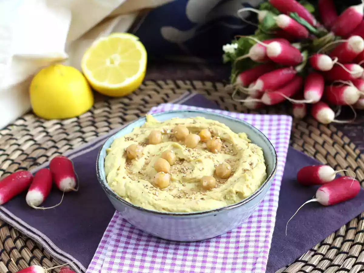 Hummus cu lămâie confiată - poza 3