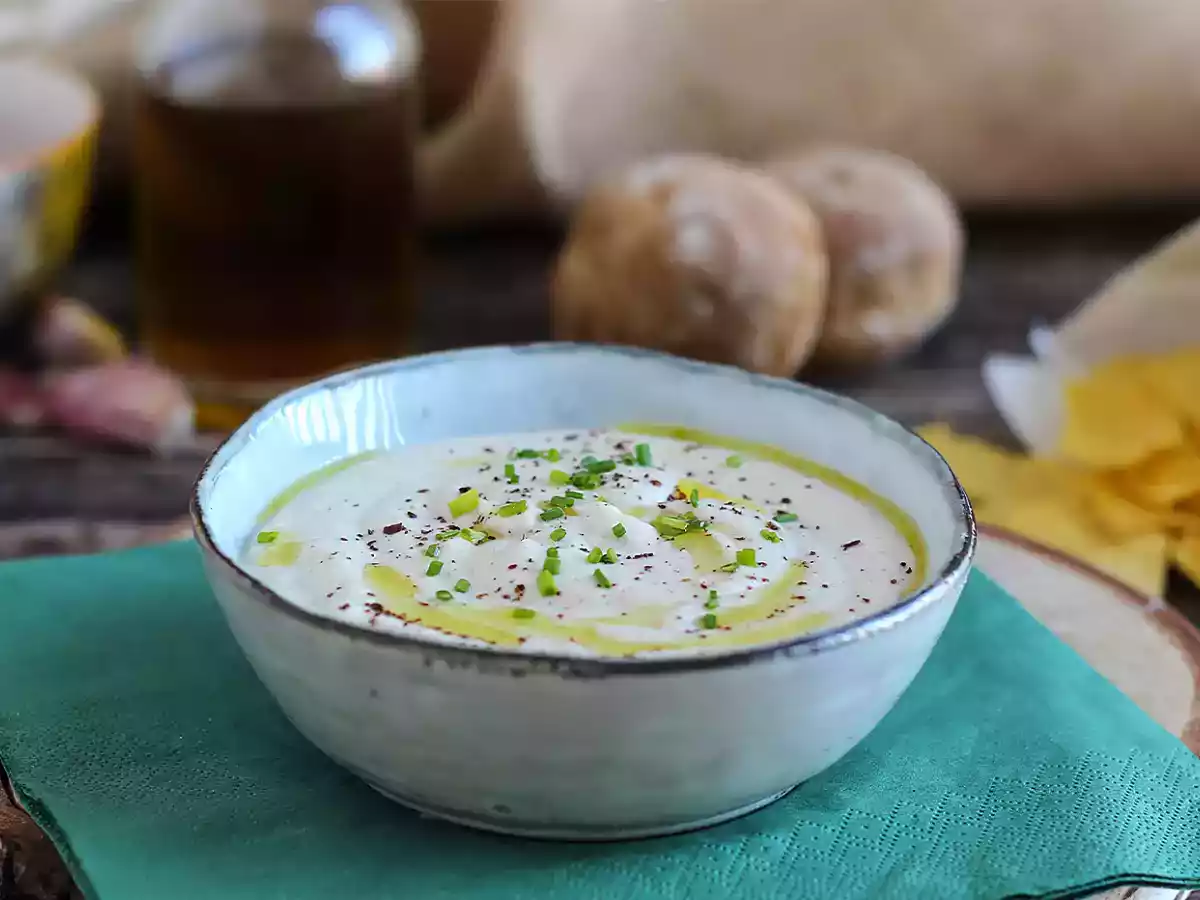 Hummus de fasole alba si lapte de cocos - poza 3