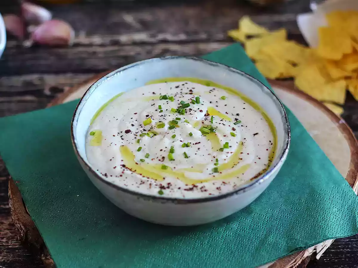 Hummus de fasole alba si lapte de cocos - poza 4