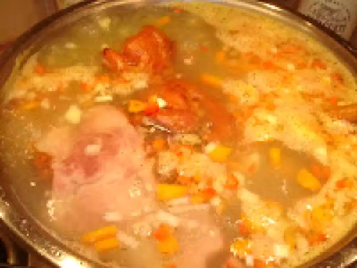 Iahnie de fasole cu ciolan - poza 5