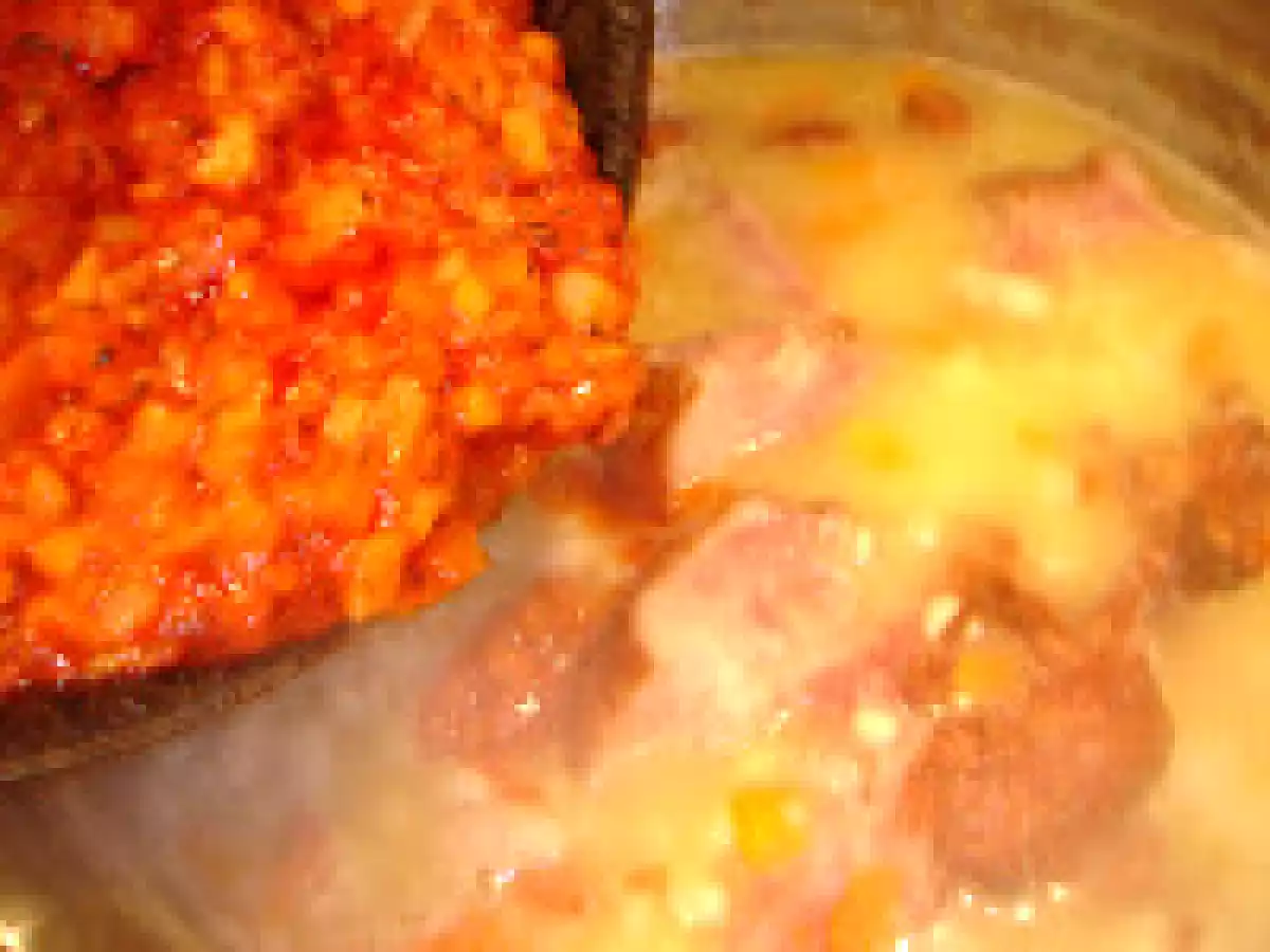 Iahnie de fasole cu ciolan - poza 6