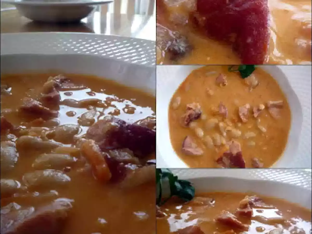 IAHNIE DE FASOLE CU CIOLAN AFUMAT