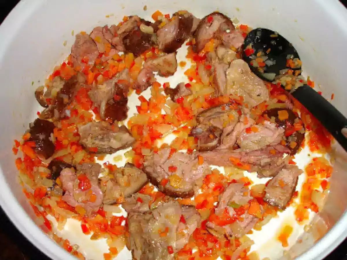 Iahnie de fasole cu ciolan afumat - poza 2