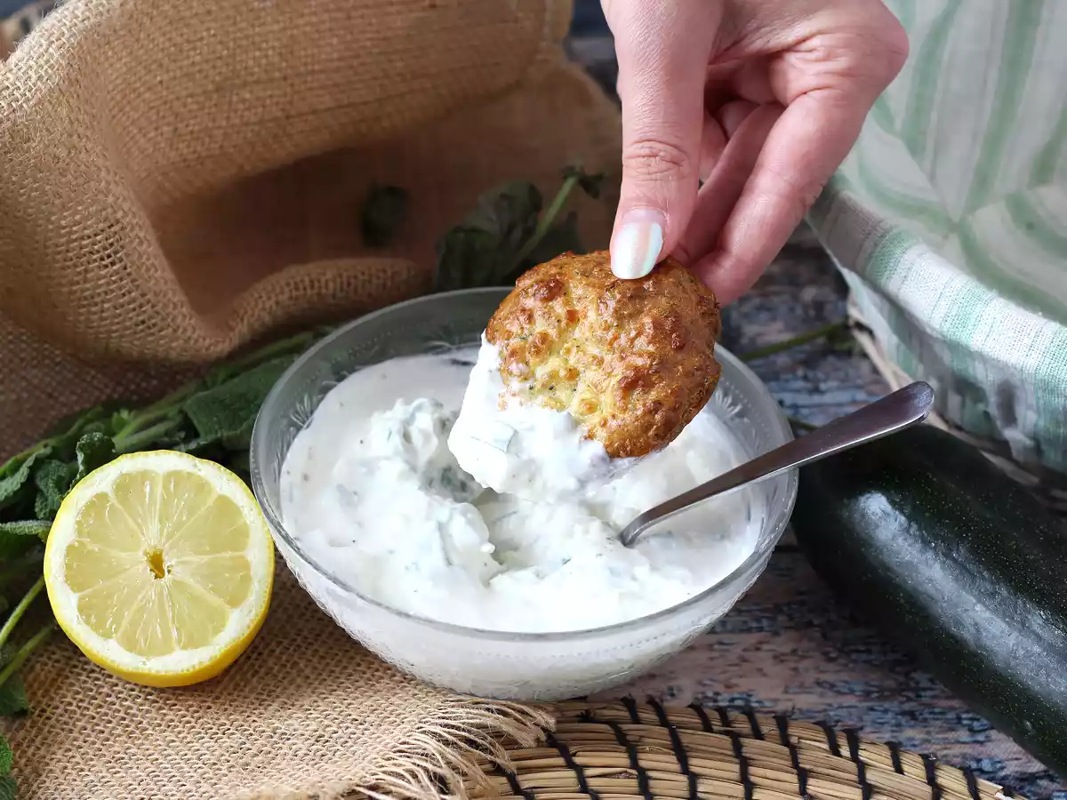 Iaurt super-fresh din feta, sos de lămâie și mentă! - poza 2