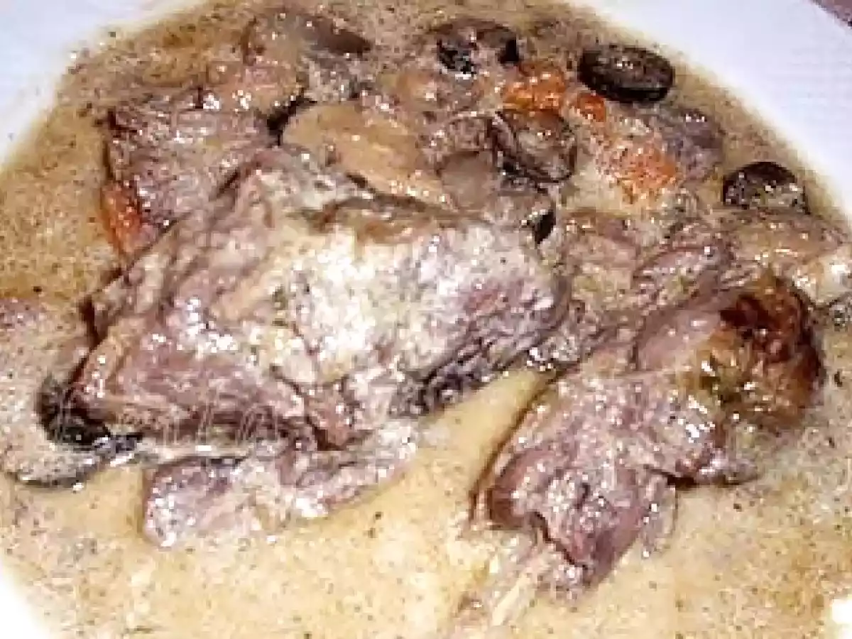 Iepure salbatic cu masline - poza 2