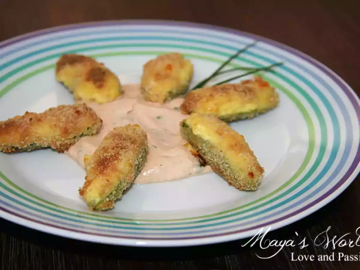 Jalapeños umpluti cu branza