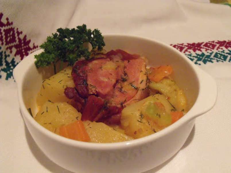 Jambon de porc cu legume - poza 2
