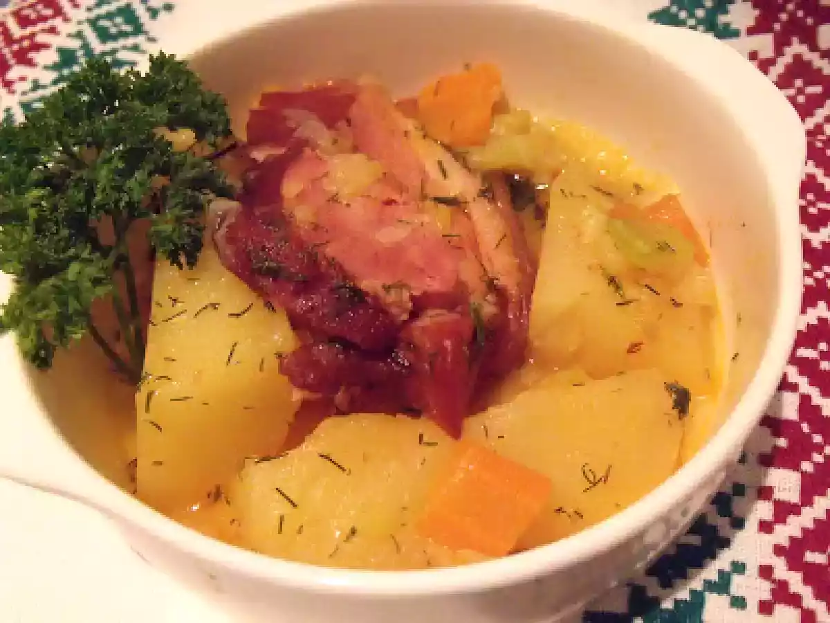 Jambon de porc cu legume - poza 4