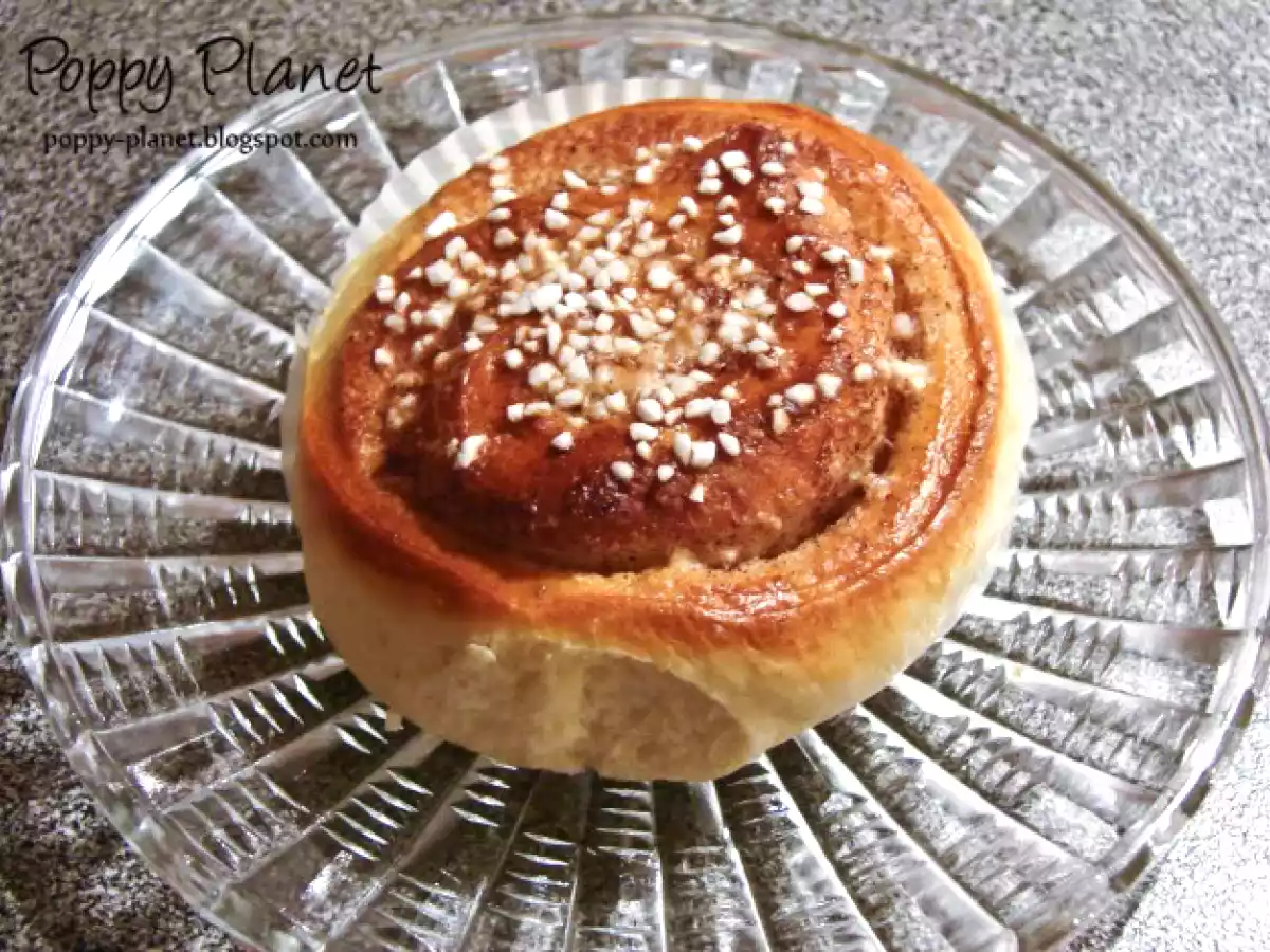 Kanelbullar - Melci cu scortisoara - poza 2