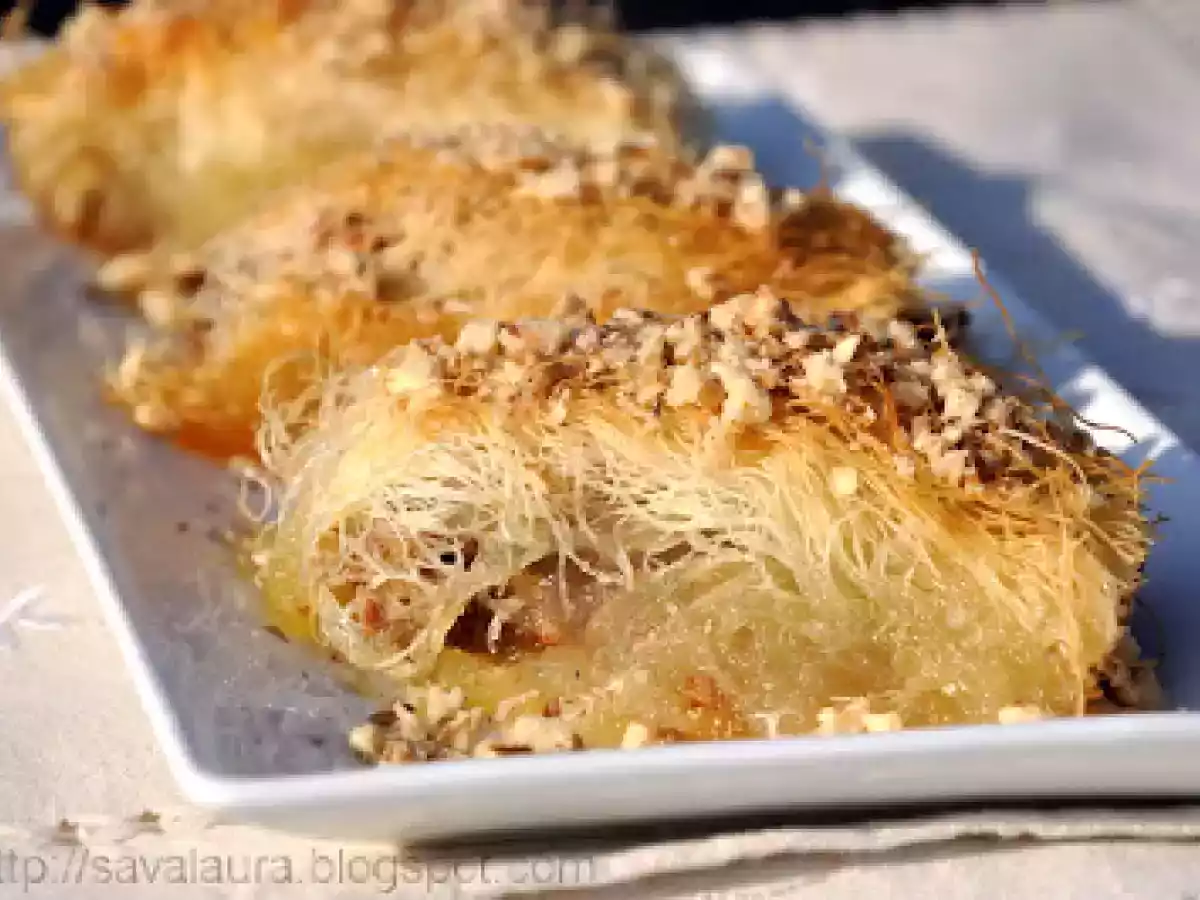 Kataifi Rolls (Rulada-cataif cu alune) - poza 2