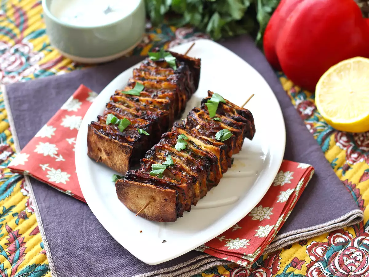 Kebab Lavash cu tortilla, ușor de gătit în airfryer! - poza 5