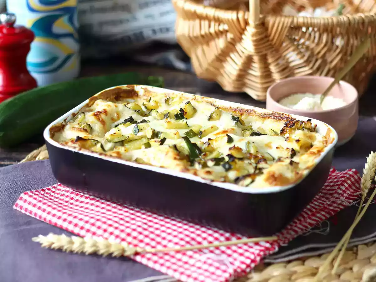 Lasagna cremoasă de dovlecei: cea mai bună rețetă vegetariană de încercat! - poza 2