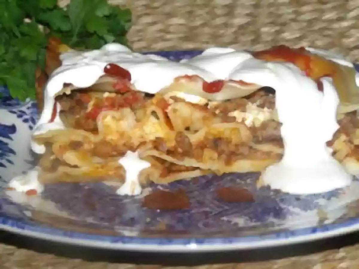 Lasagna cu carne si ciuperci - poza 2