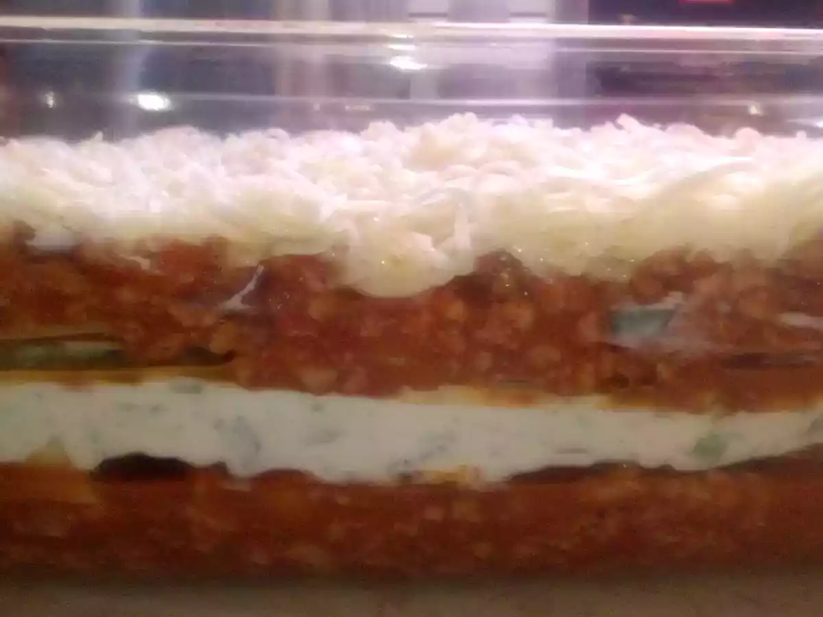 Lasagna cu carne tocata de pui - poza 2