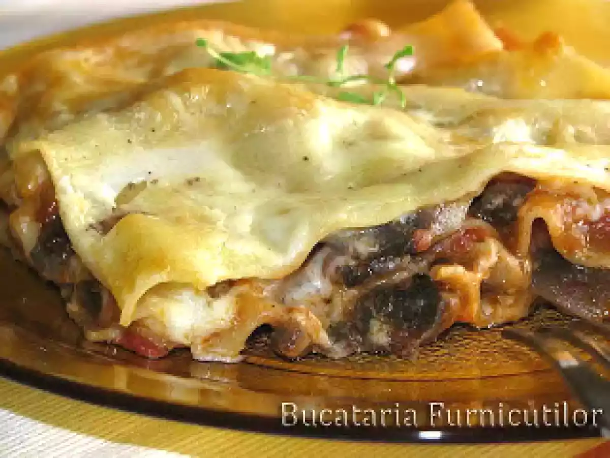 Lasagna cu Ciuperci - poza 4
